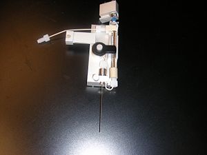 Syringe with Syringe Holder and priming tubing