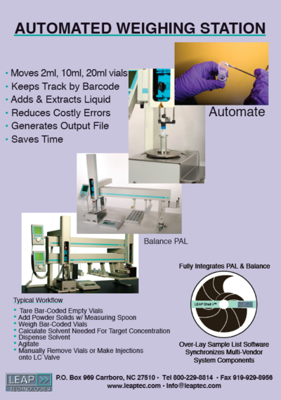 Robotic Weighing Station