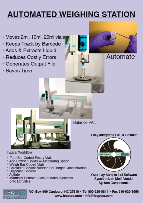 Robotic Weighing Station